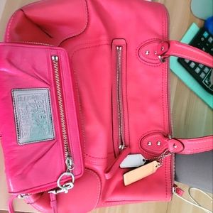 Coach handbag and wallet